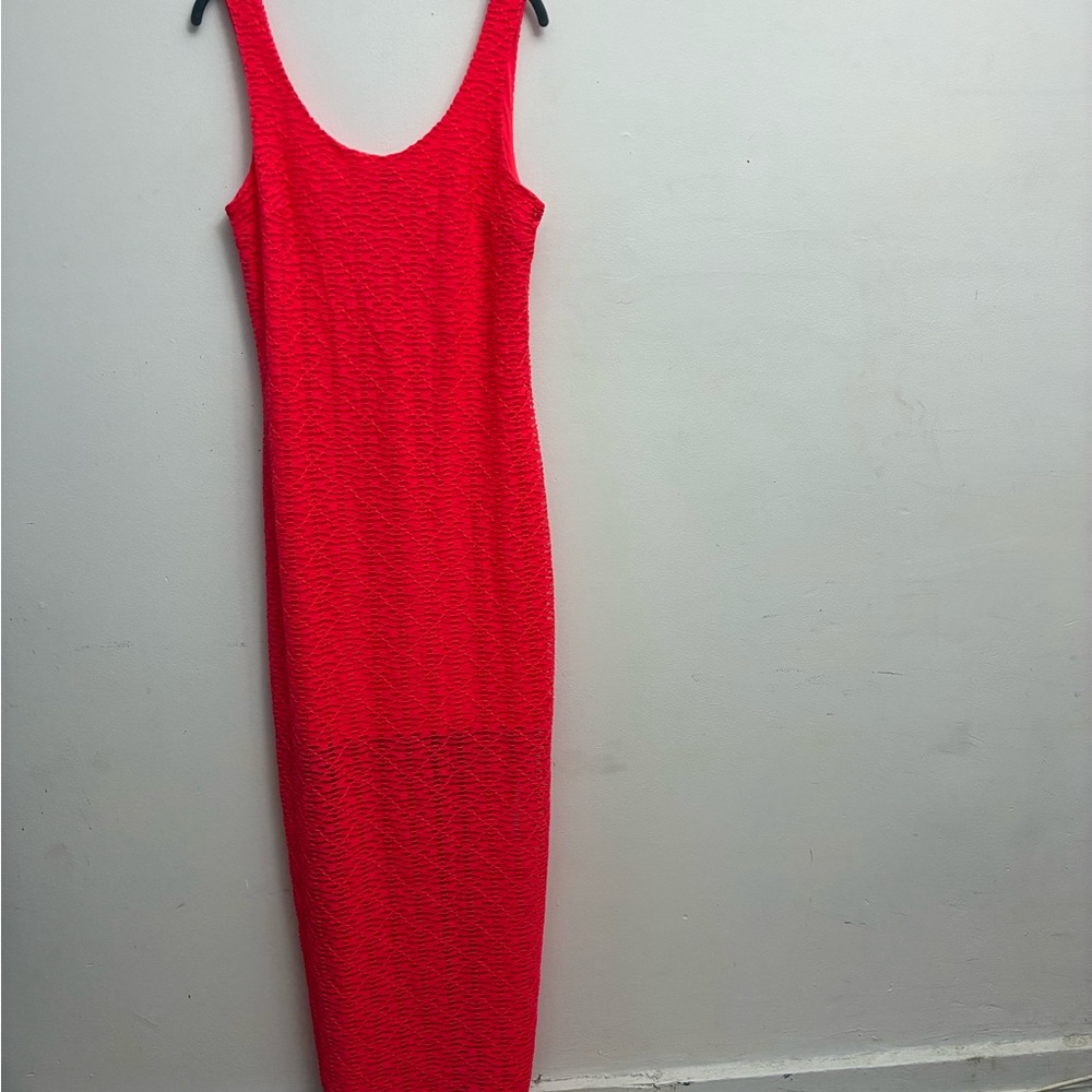Apt. 9 Orange Sheath Maxi Dress for Cocktail Nights